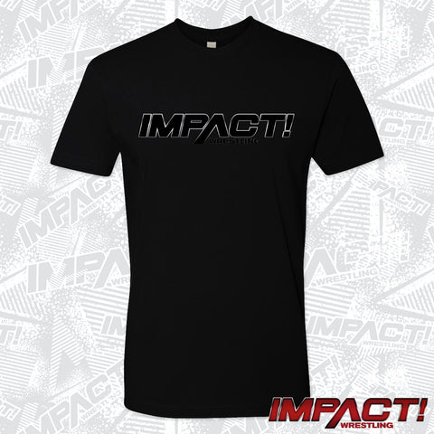 IMPACT All Black Logo Tee