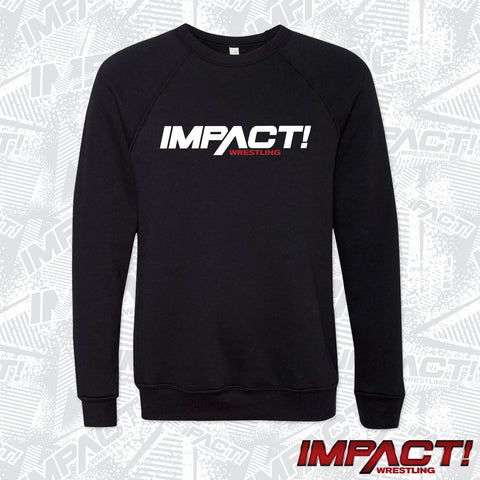 IMPACT White Logo Crewneck Sweatshirt